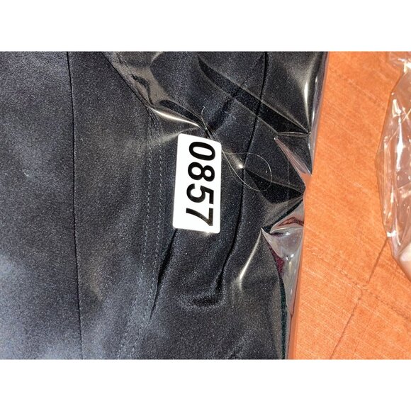 ZIMMERMANN Silk Tuck Dress Blck Maxi Halter Drape  Size 1 (6 Womens) - Picture 13 of 13